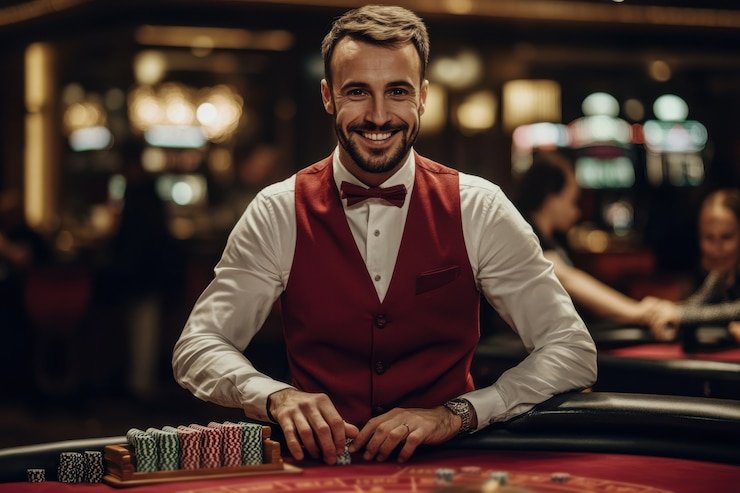 Tampilan live-dealer table di aplikasi mobile 7dewa dengan streaming multi-kamera